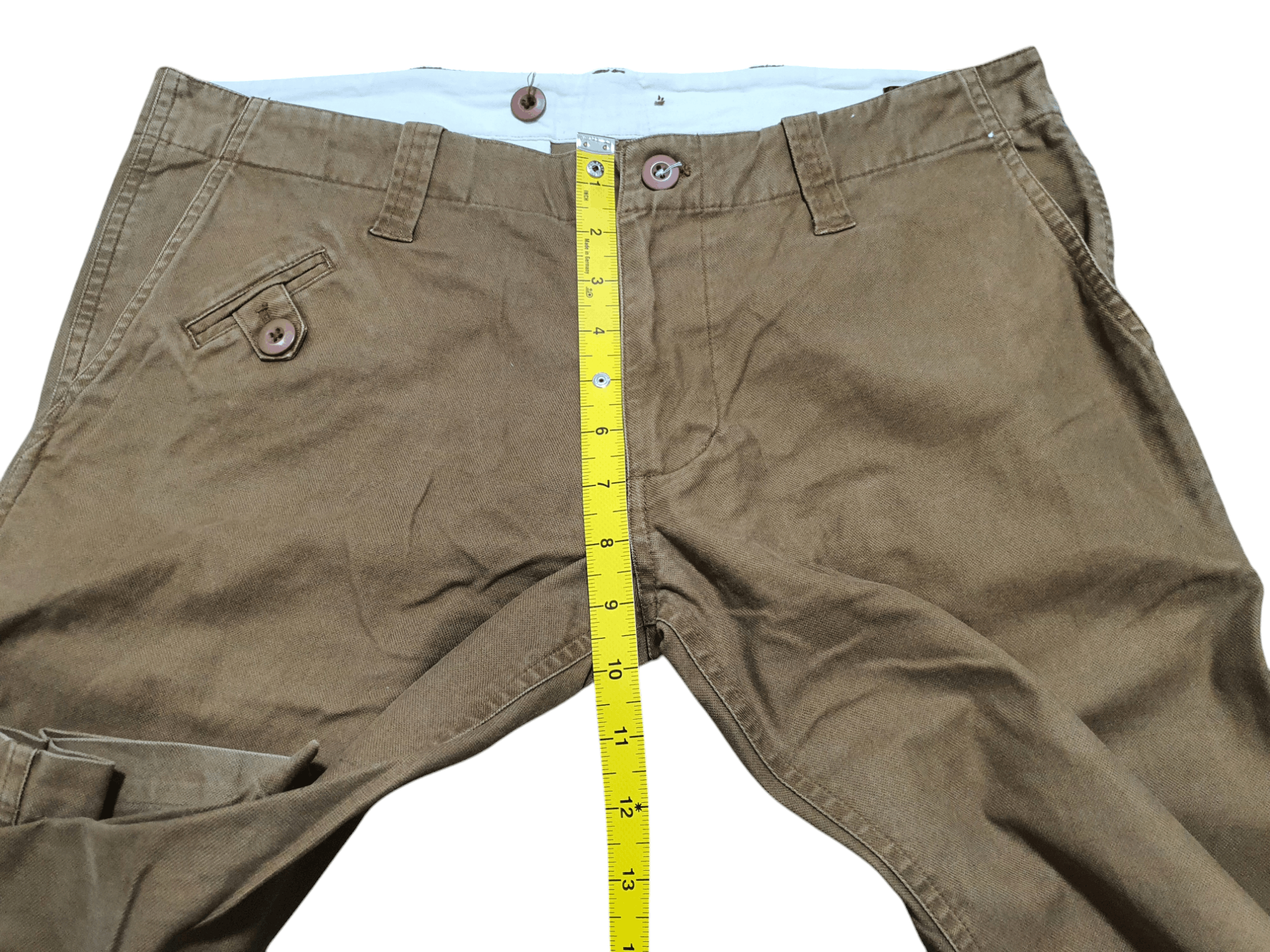 Japanese Brand GUNG HO 35/40 VINTAGE BROWN PANTS Size US 35 - 9 Thumbnail