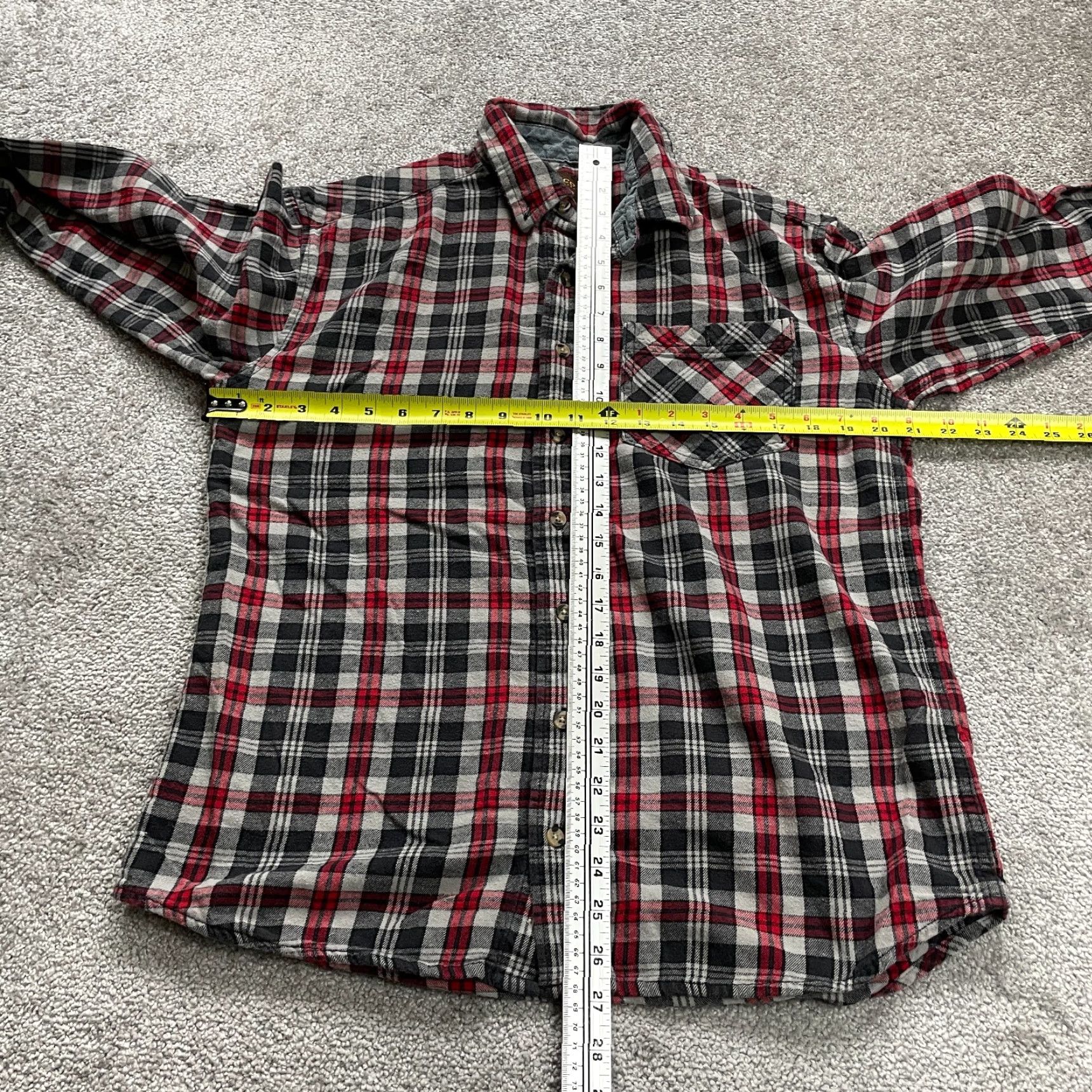 Urban Outfitters Lincoln Outfitters Button-Up Shirt Mens Medium Multicolor Plaid Cotton Flannel Long Sleeve Casual Classic Western Pattern 90s? Size US M / EU 48-50 / 2 - 5 Thumbnail