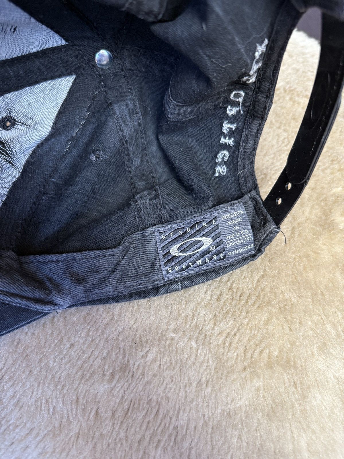 90s Oakley Cap Hat Faded Xyz Optics