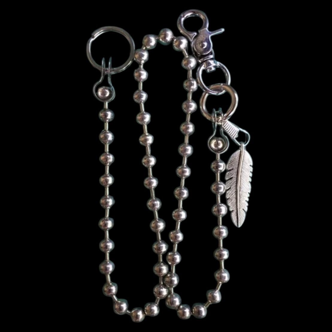 Japanese Brand Urban Metal Wallet Chain y2k Size ONE SIZE - 2 Thumbnail