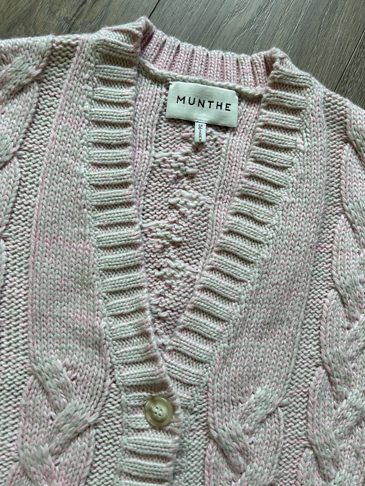 MUNTHE Munthe wool cardigan pink S Size S / US 4 / IT 40 - 4 Thumbnail
