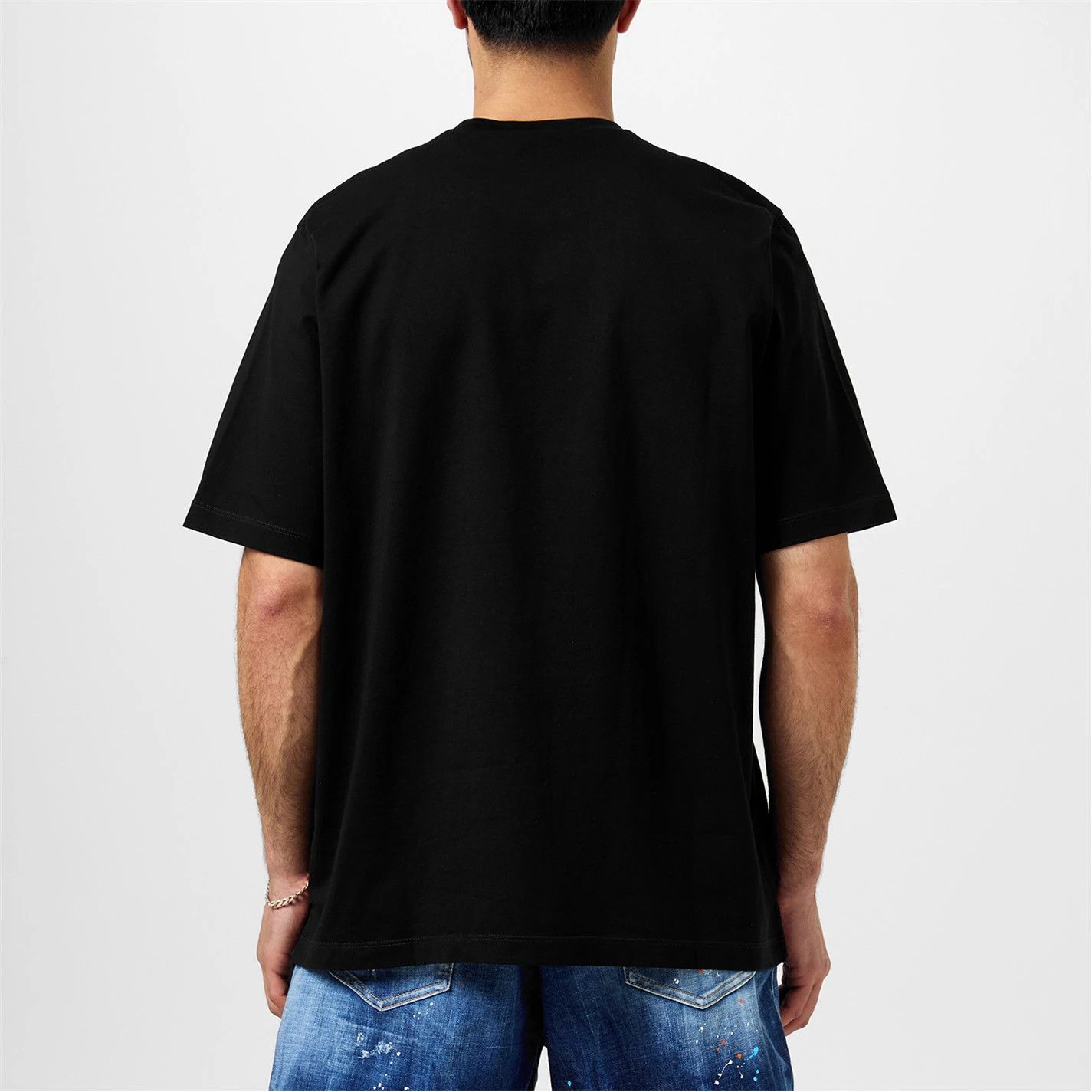 Dsquared2 o1g2r1mq0426 Logo Regular Fit T-Shirt in Black Size US XS / EU 42 / 0 - 5 Thumbnail