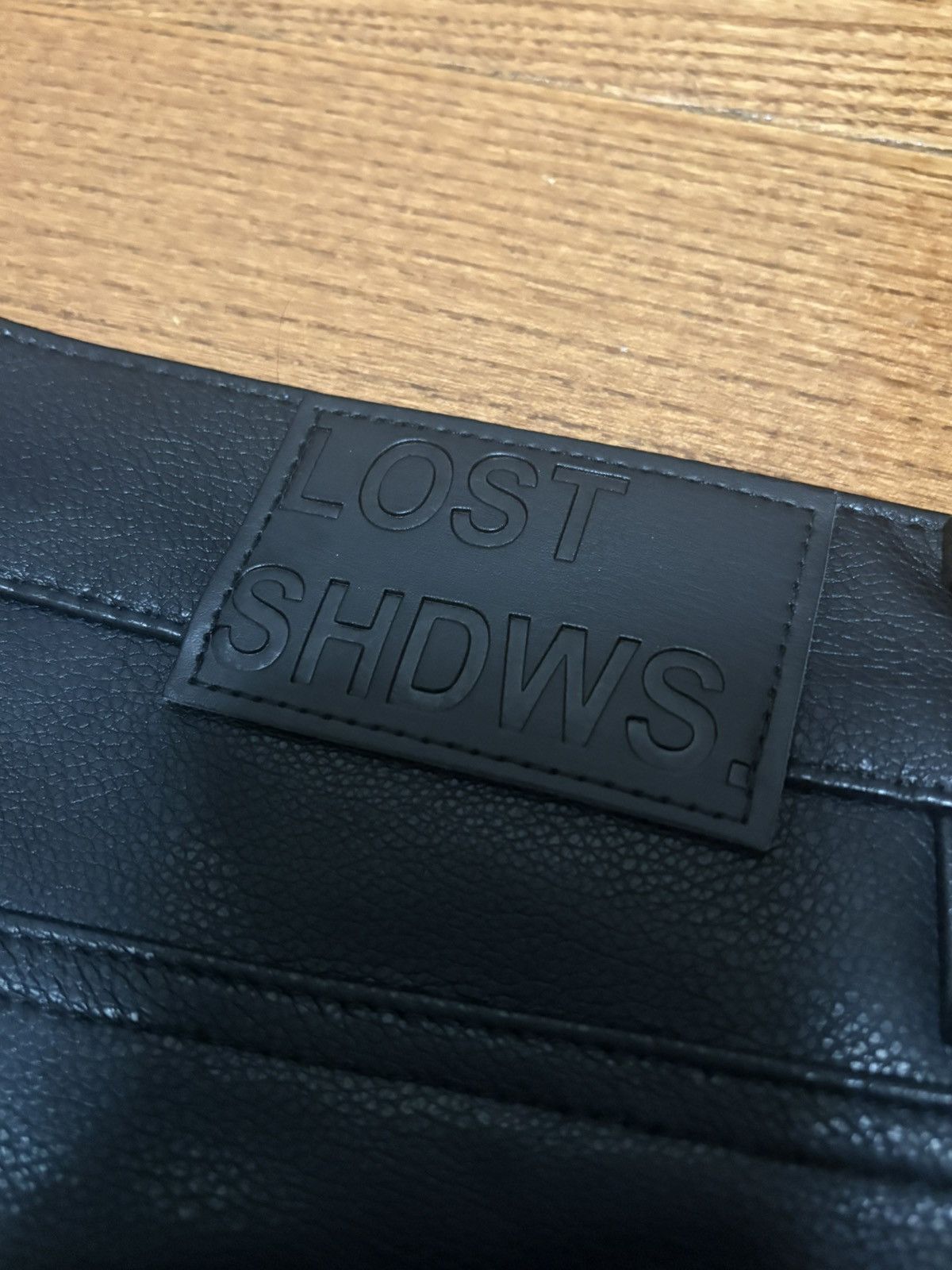 LOSTSHDWS LOSTSHDWS Leather Pants Size US 32 / EU 48 - 4 Thumbnail