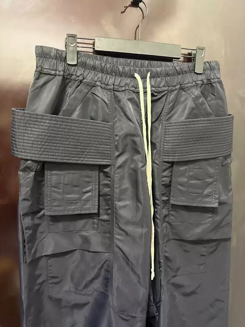 Rick Owens Rick Owens double-loop wide-leg pants flared pants-2505 Size US 32 / EU 48 - 6 Thumbnail