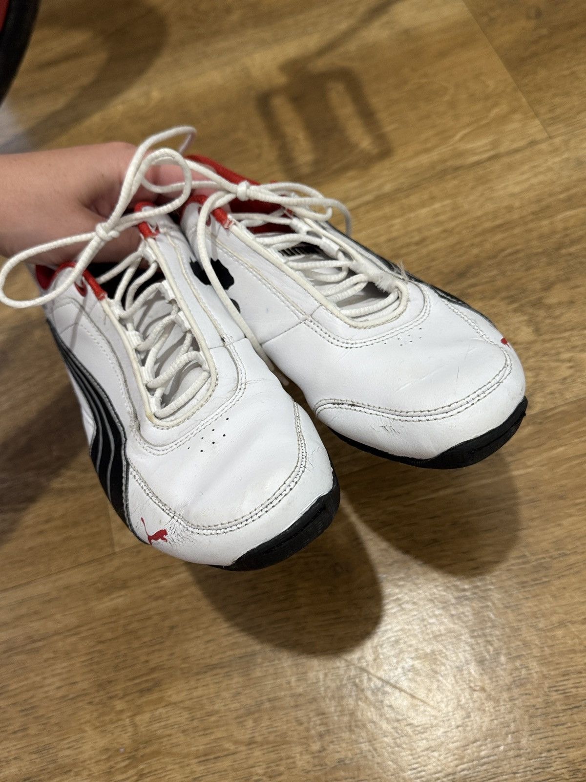 Puma VINTAGE PUMA FERRARI SPEEDCAT MOSTRO STRIPED SNEAKERS SHOES Size US 5 / IT 35 - 6 Thumbnail