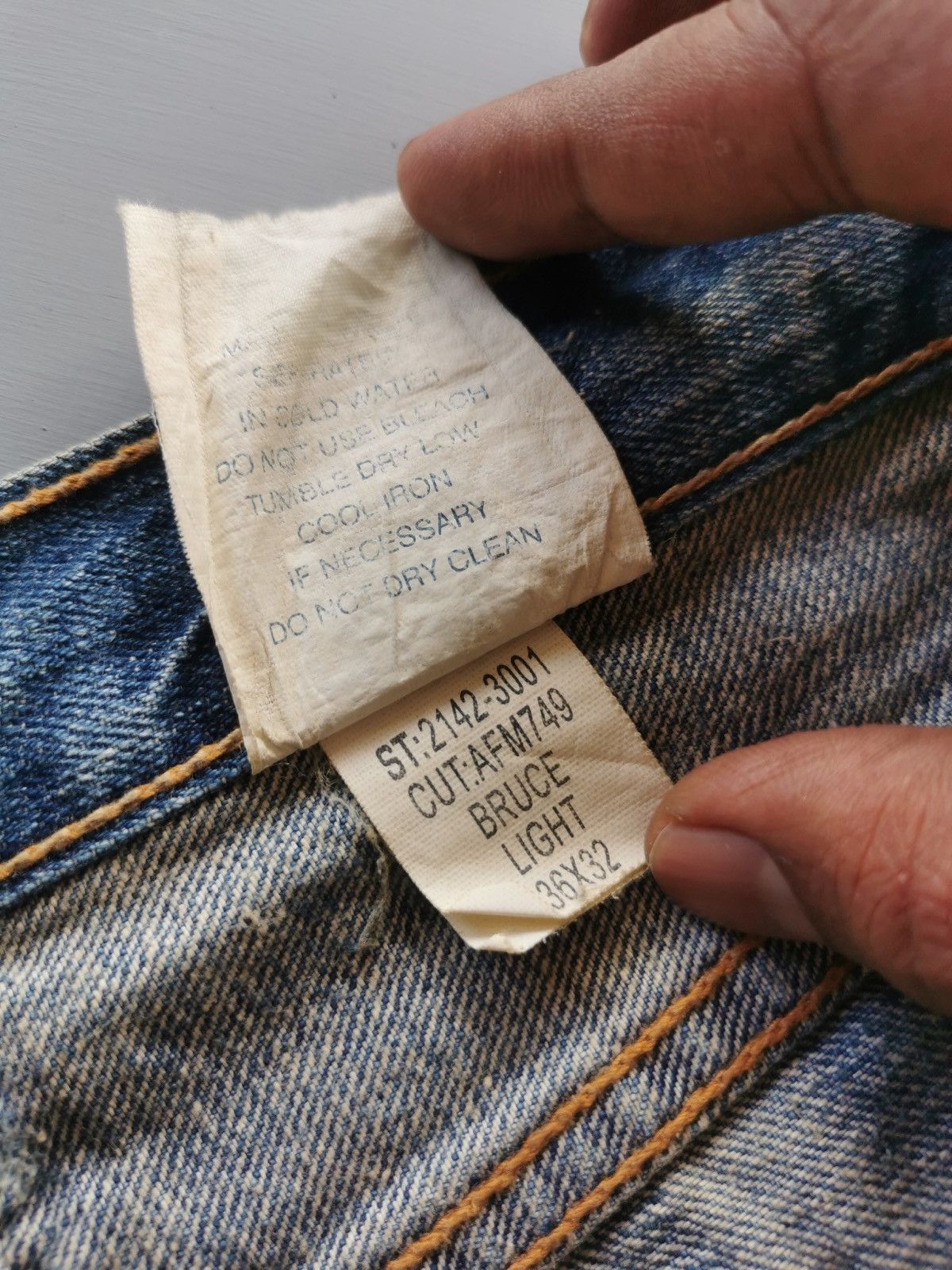 Abercrombie & Fitch Abercrombie Fitch Straight Leg Jeans Size US 36 / EU 52 - 9 Thumbnail