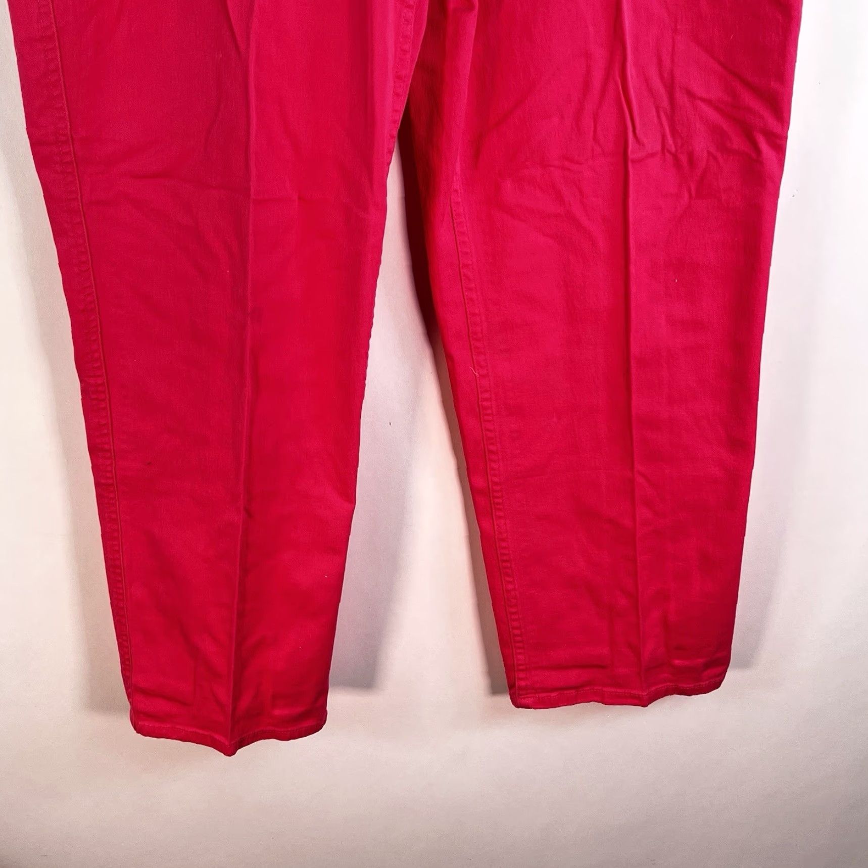 Cherokee VINTAGE Cherokee Jeans Womens 18 Pink 36X31 Straight Stretch 5-Pocket Logo Zipper Button VTG Y2K Denim Shapewear? Size 40" / US 18 - 4 Thumbnail