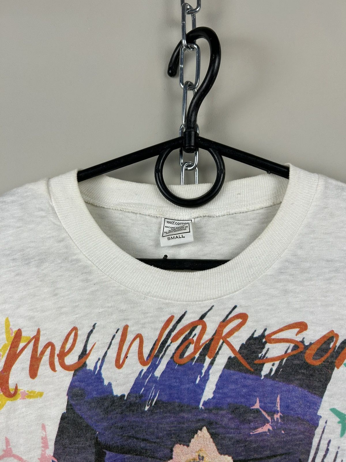 Band Tees Vintage 90s Culture Club War Is Stupid Tour T shirt Size US S / EU 44-46 / 1 - 2 Thumbnail