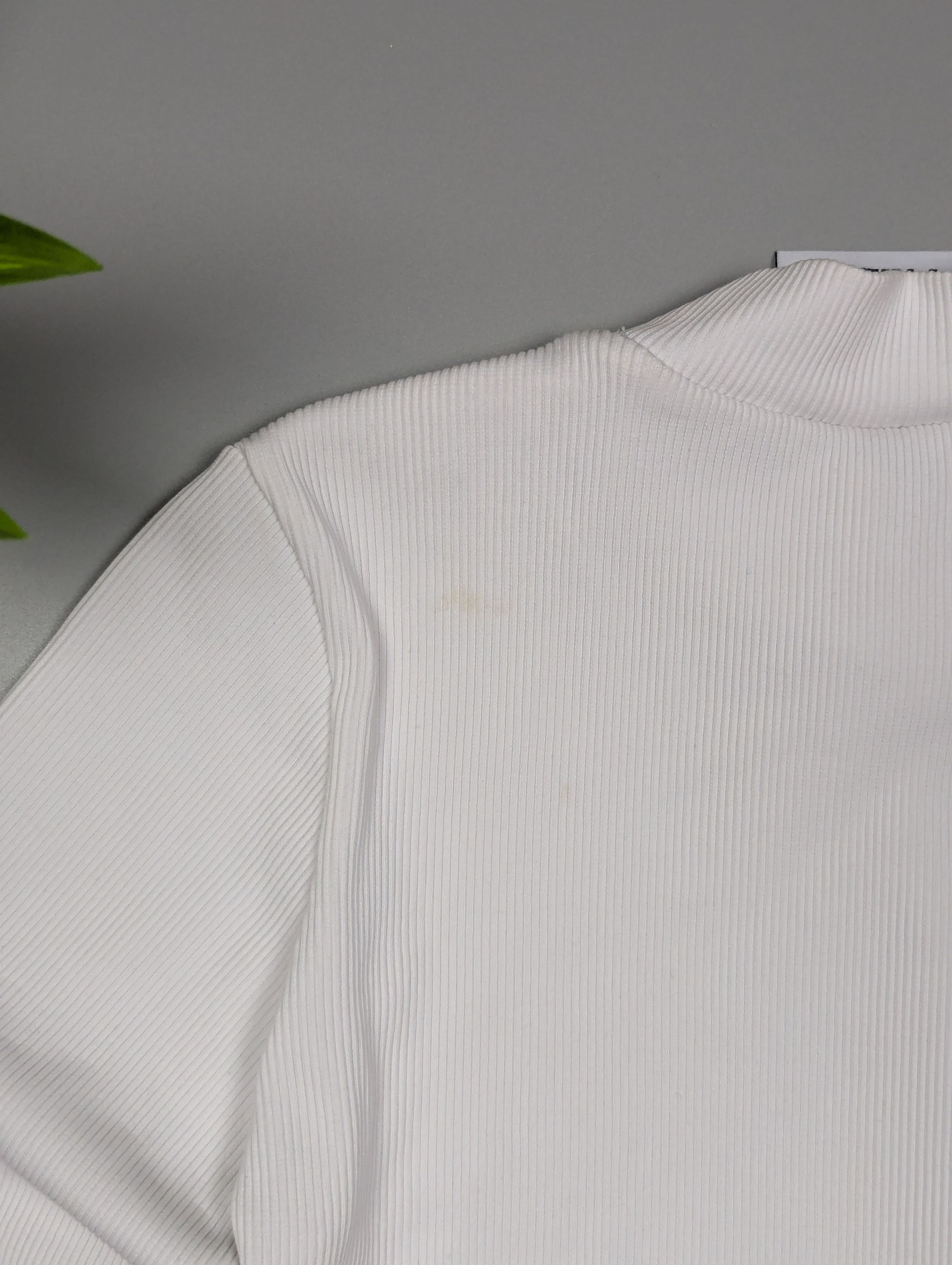 The Ragged Priest The Ragged Priest Ribbed Chain Crop Top M – White Y2K Grunge Size M / US 6-8 / IT 42-44 - 8 Thumbnail