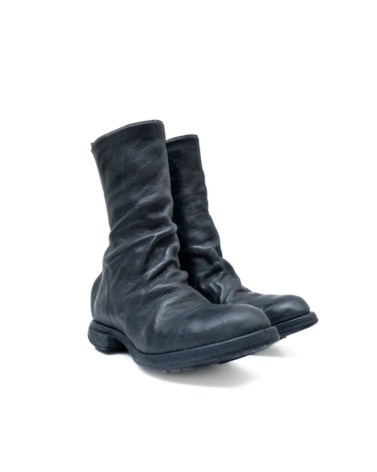 Carol Christian Poell Prosthetic Spur Biter Crimp Front Boots AM/2757SP PTC/29 Size US 10 / EU 43 - 4 Thumbnail