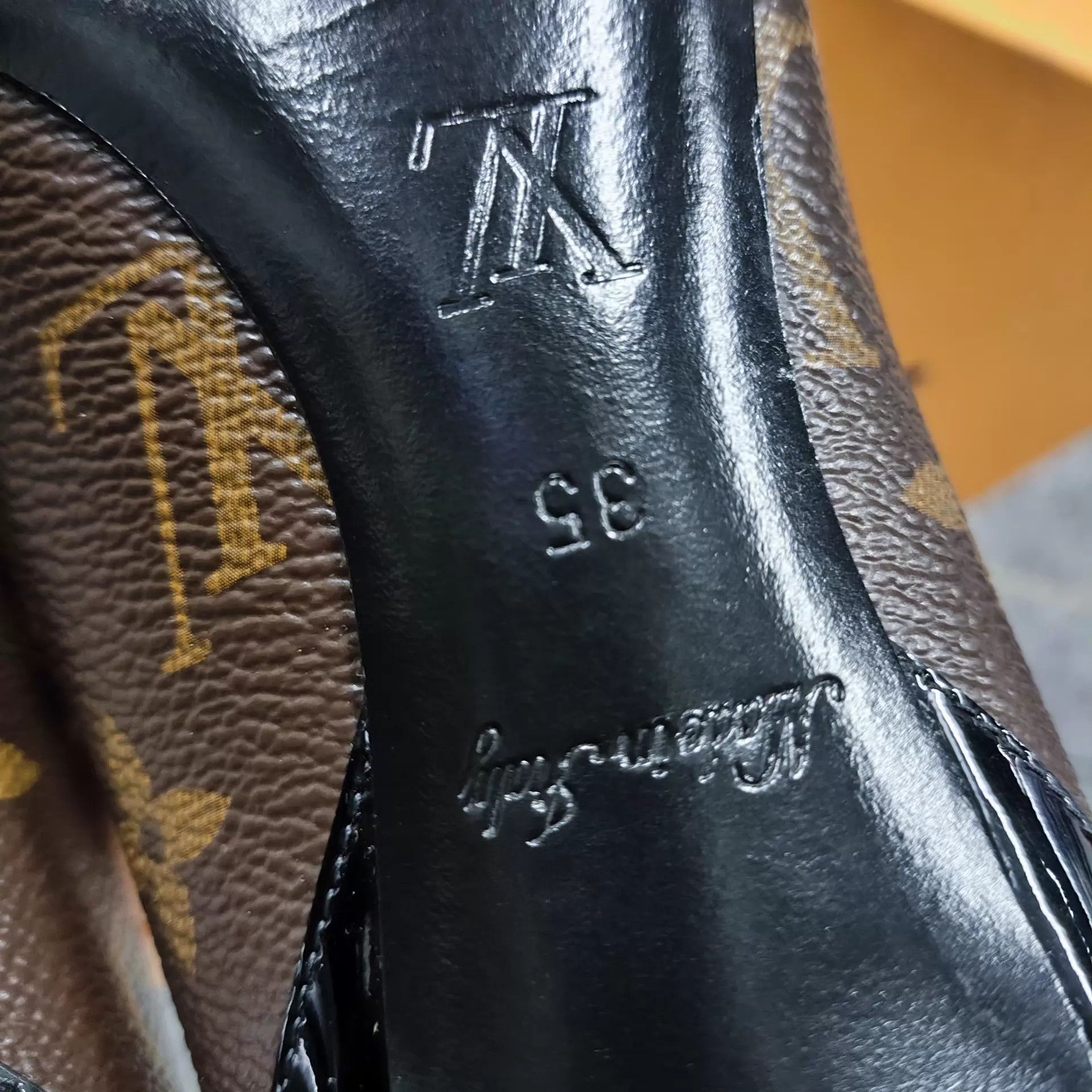 Louis Vuitton LV Monogram High Heels Women's 35 Size US 4.5 / IT 34.5 - 8 Thumbnail