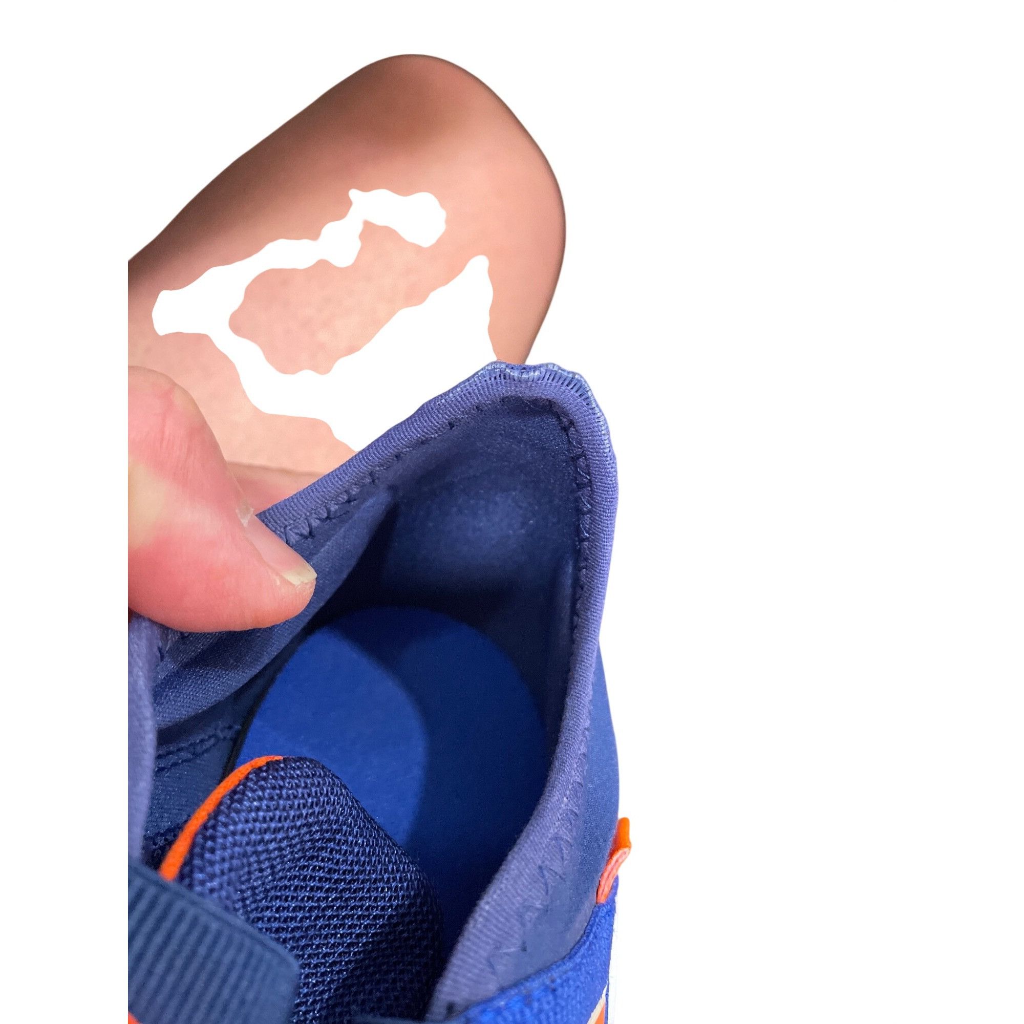 New Balance New Balance Roav wms blue orange low running athletic sneake Size US 7 / IT 37 - 10 Thumbnail
