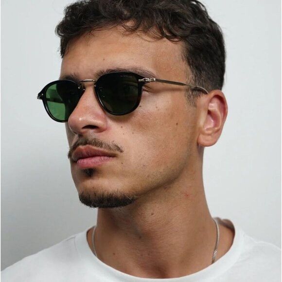 Montblanc Montblanc Men Sunglasses Round MB0336S 002 NEW AUTHENTIC Size ONE SIZE - 10 Thumbnail