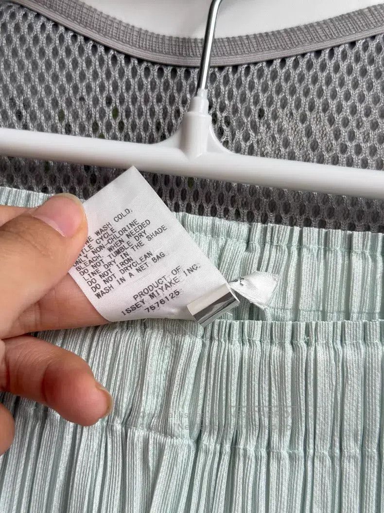 Issey Miyake Issey Miyake Straight Pants Light Mint Green Size 26" / US 2 / IT 38 - 3 Thumbnail
