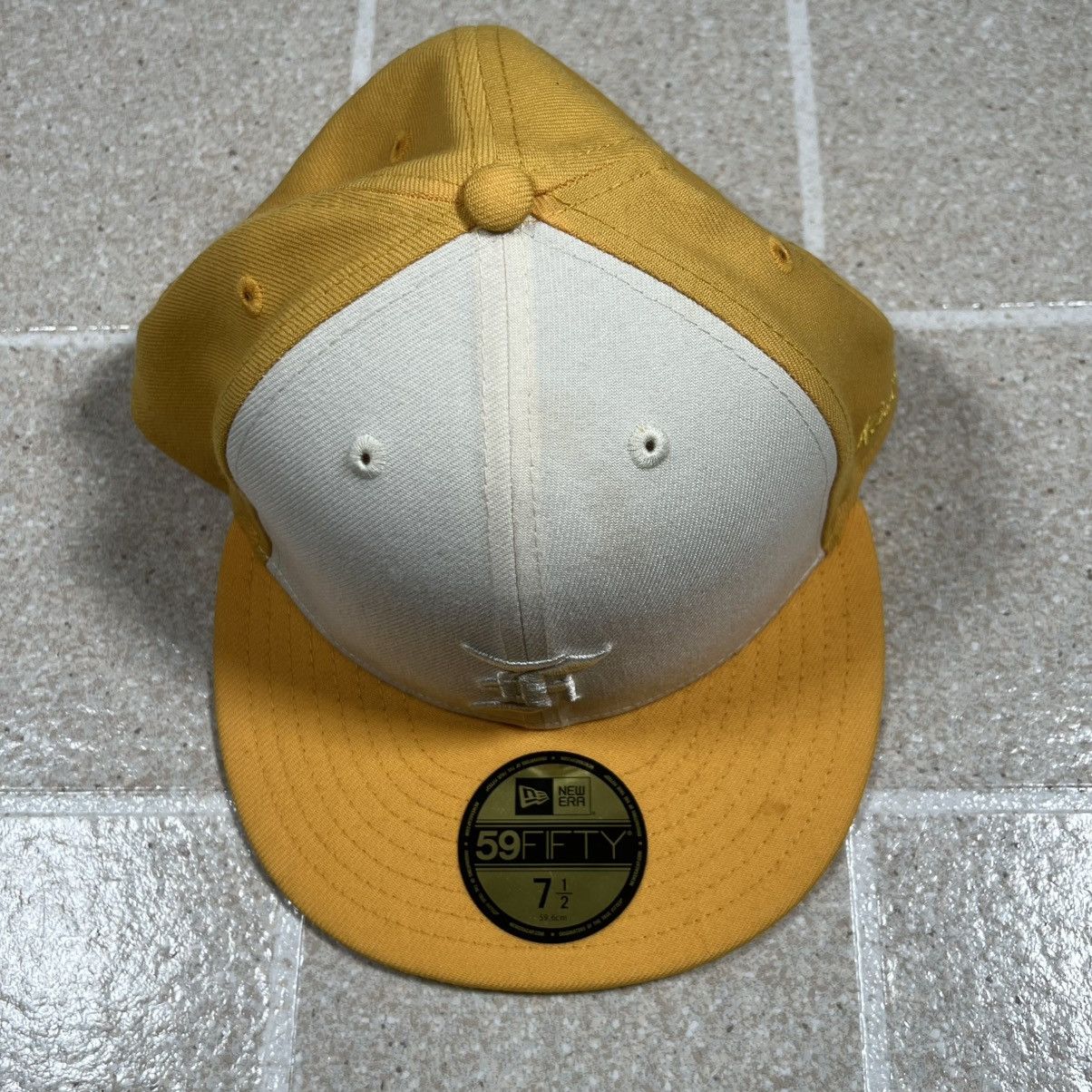 Essentials × Fear of God × New Era New Era X Fear of God Essentials Fitted Hat sz 7 1/2 Yellow Size ONE SIZE - 2 Thumbnail