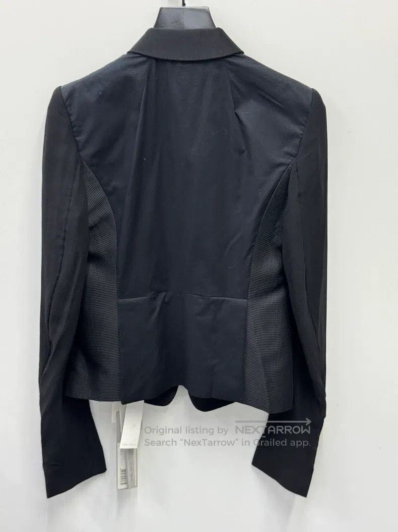 Rick Owens Rick Owens Black patchwork blazer jacket Size XS / US 0-2 / IT 36-38 - 2 Thumbnail
