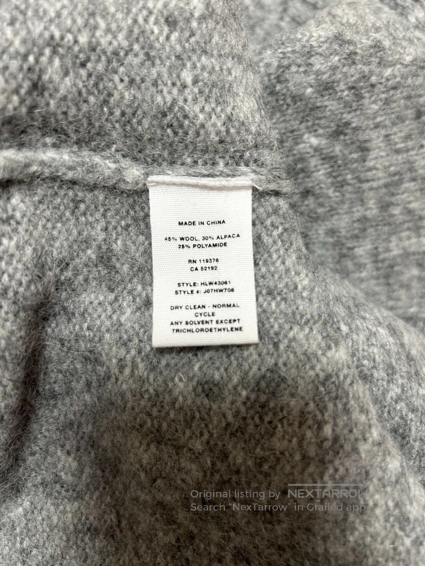 Helmut Lang Helmut Lang Wool Alpaca V. Size US M / EU 48-50 / 2 - 4 Thumbnail
