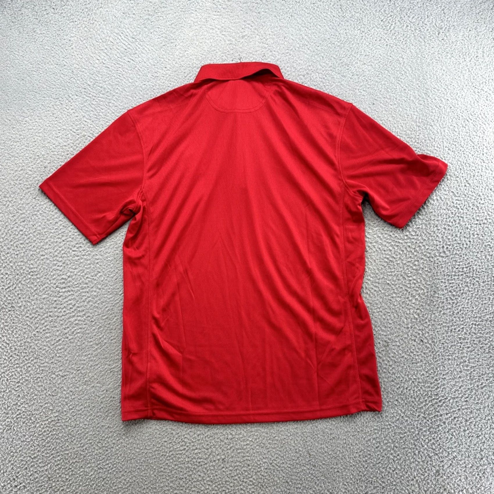 Vintage Viterbo University V-Hawks Red Polo Shirt Adult Large Short Sleeve Men Nike? Size US L / EU 52-54 / 3 - 7 Thumbnail