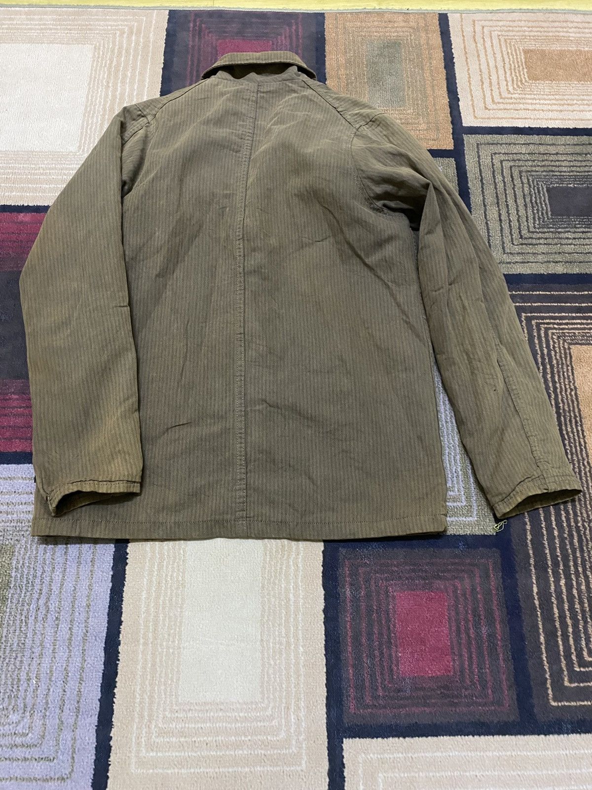 Stussy VINTAGE STUSSY JAPAN HERRINGBONE 4 POCKET JACKET Size US S / EU 44-46 / 1 - 7 Thumbnail