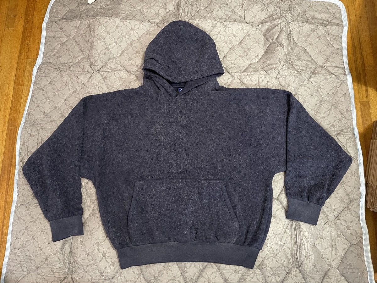 Gap × Kanye West × Yeezy Yeezy Gap Polar Fleece Hoodie Navy Size US XL / EU 56 / 4 - 1 Thumbnail