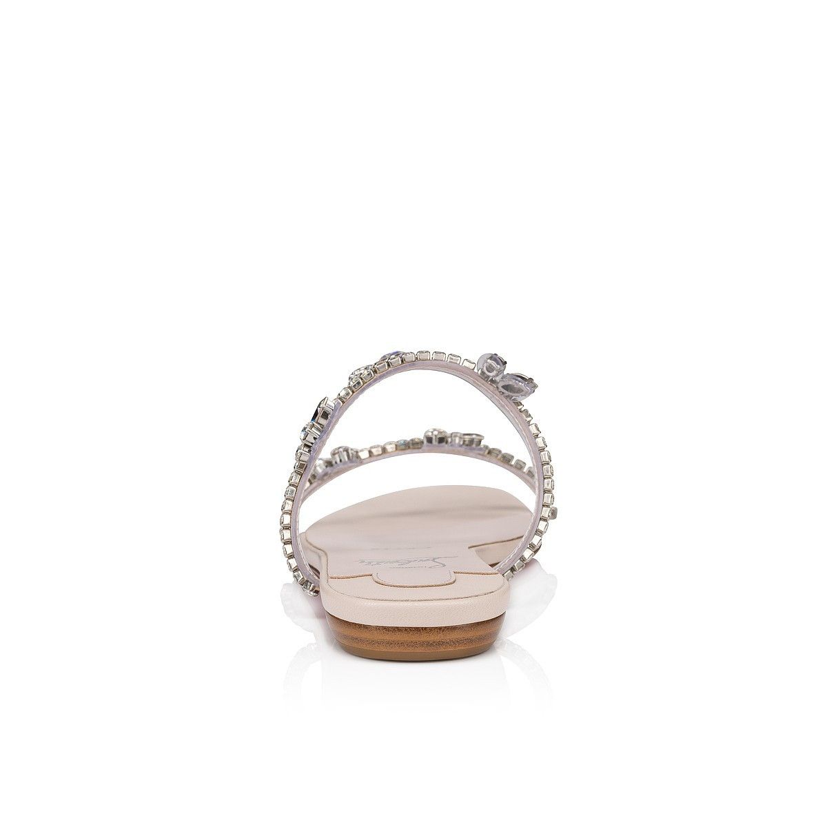 Christian Louboutin o1s1wg110125 Just Queenie Sandals in Silver Size US 8 / IT 38 - 3 Thumbnail