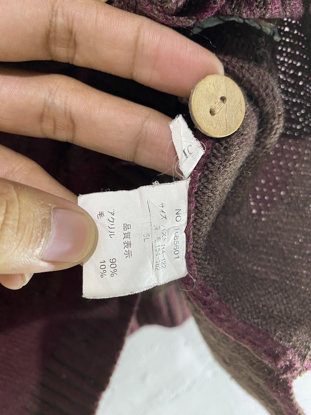 Designer × Japanese Brand Vintage rukia sleeveless knit Size US L / EU 52-54 / 3 - 6 Thumbnail