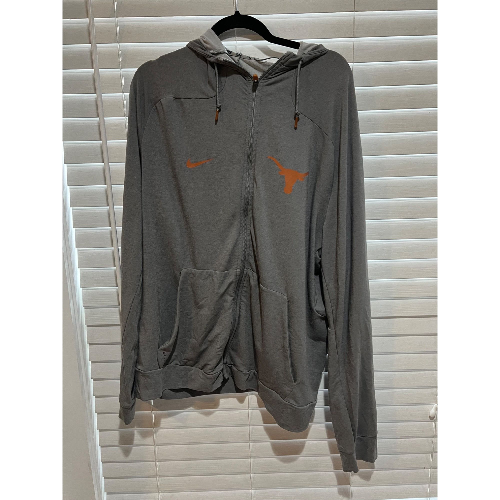 Nike Texas Longhorns Full Zip Hoodie - Size XL