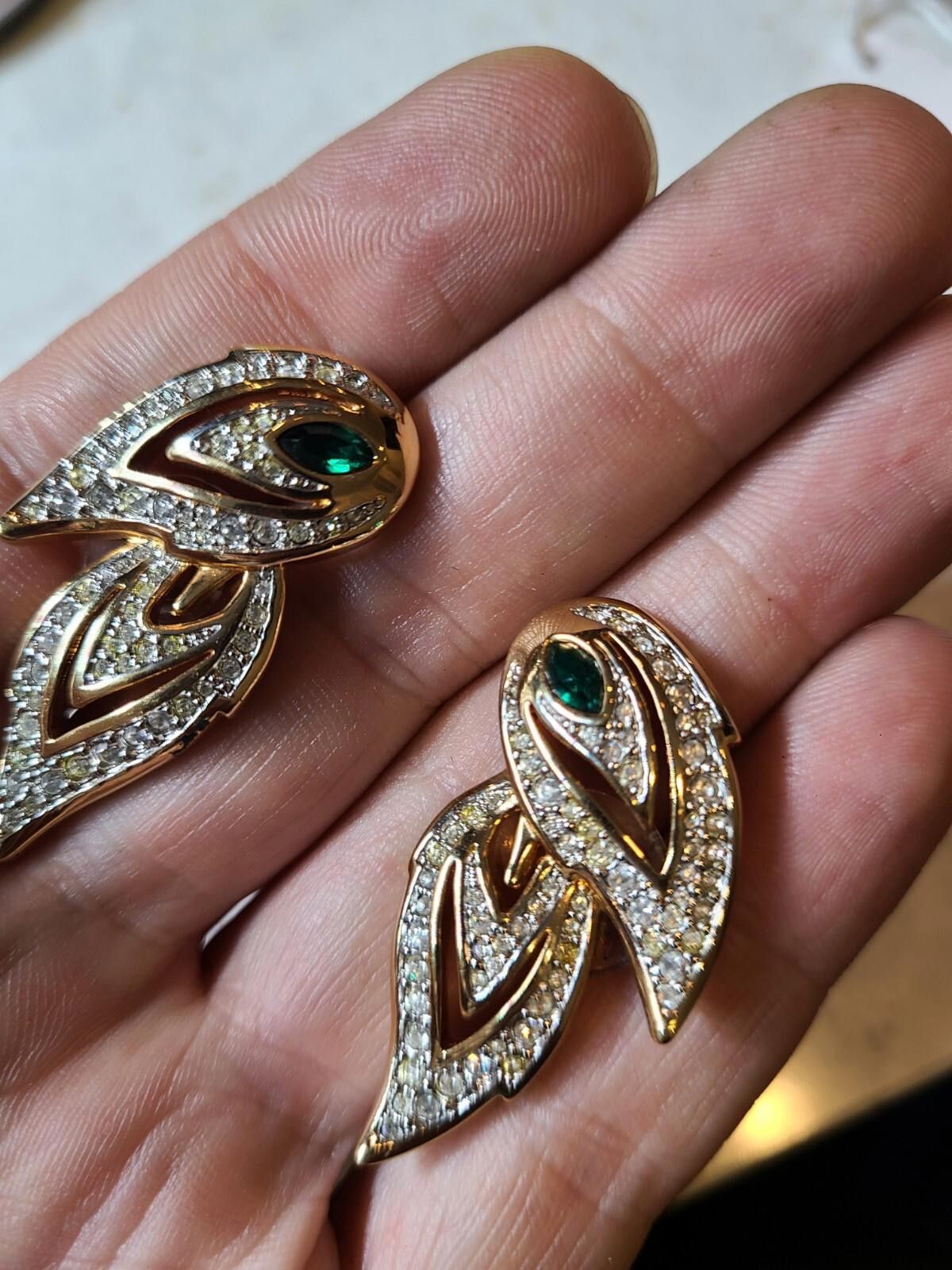 Swarovski Signed Swarovski Earrings Pierced Size ONE SIZE - 1 Thumbnail