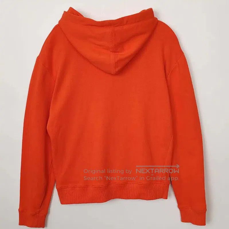 Yves Saint Laurent YSL Orange Cotton Women's Hoodie XS . Size XS / US 0-2 / IT 36-38 - 2 Thumbnail