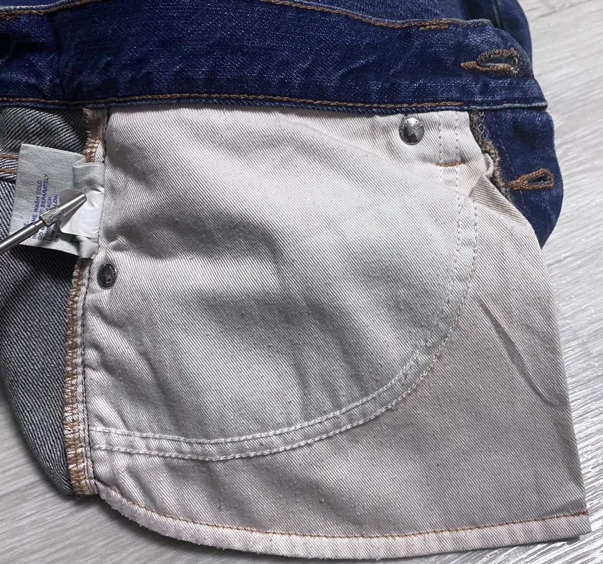 Marc by Marc Jacobs Marc by Marc Jacobs Annie Boyfriend Crop Washed Jeans Denim Size 25" / US 0 / IT 36 - 18 Thumbnail