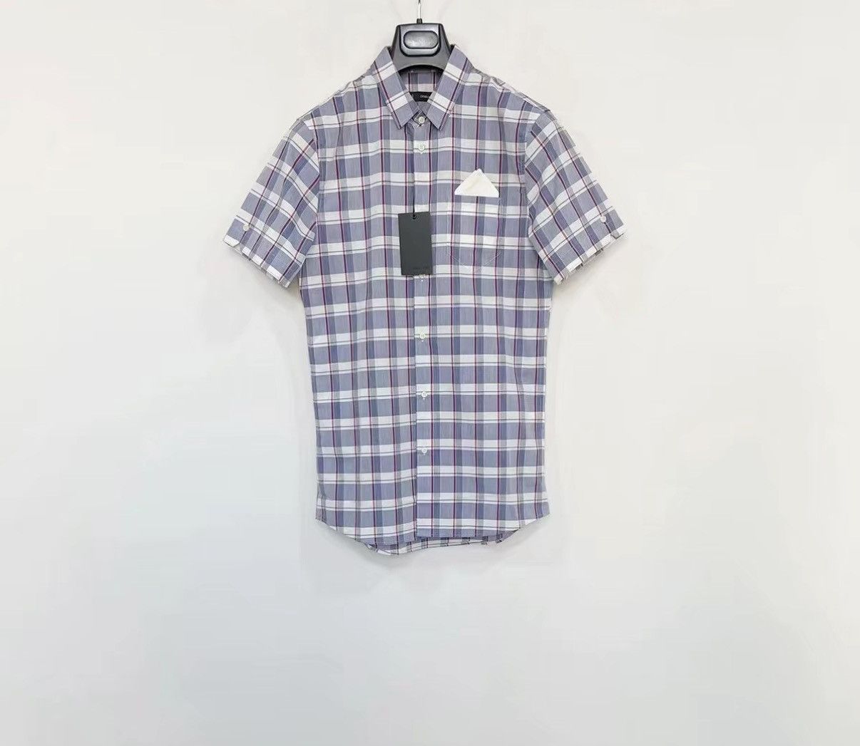Dsquared2 DSQUARED2 D2 100% Cotton Short Sleeve Shirt J30 Size US S / EU 44-46 / 1 - 1 Thumbnail