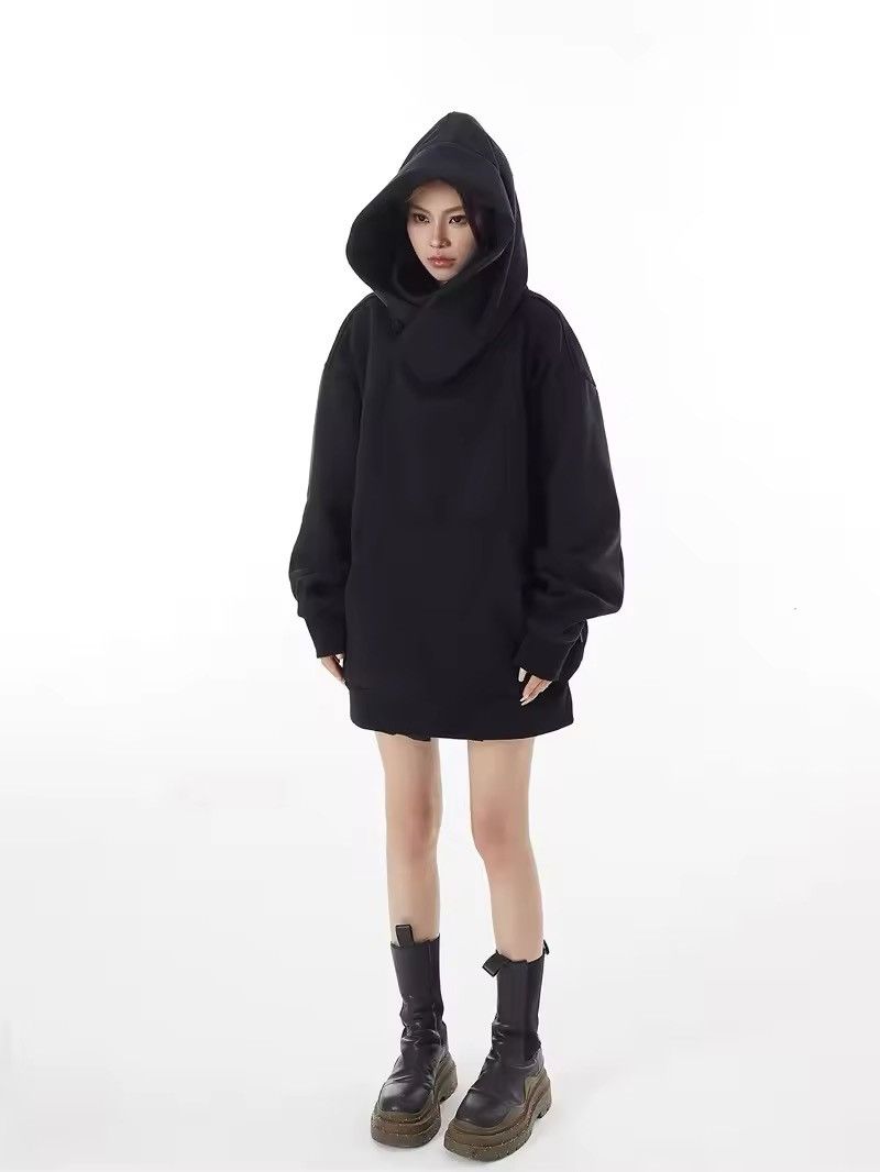 Japanese Brand Solid Color Ninja Turtleneck Hoodie Size US M / EU 48-50 / 2 - 5 Thumbnail