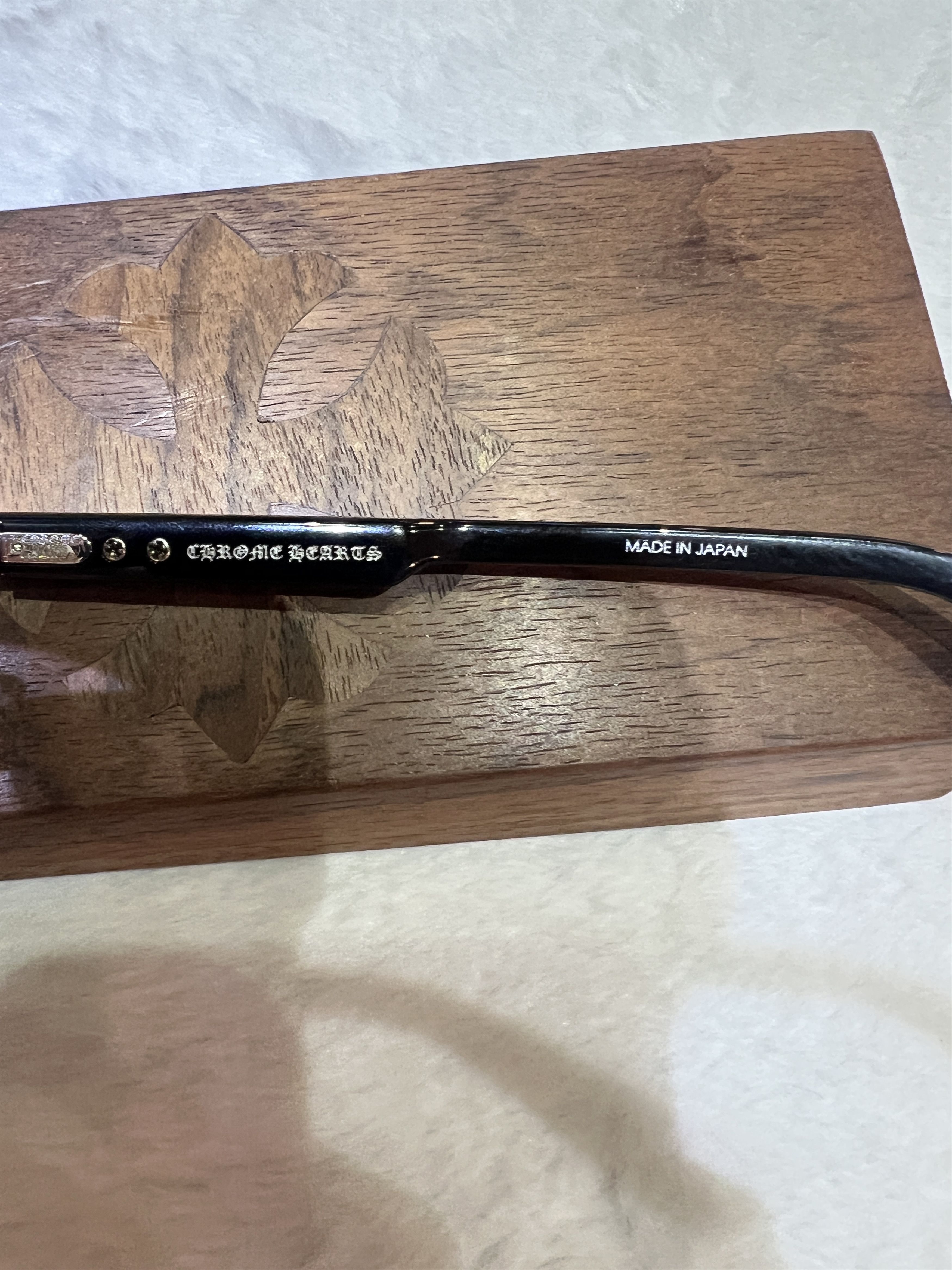 Chrome Hearts CHROME HEARTS DEEP III BLACK/SILVER GLASSES Size ONE SIZE - 6 Thumbnail