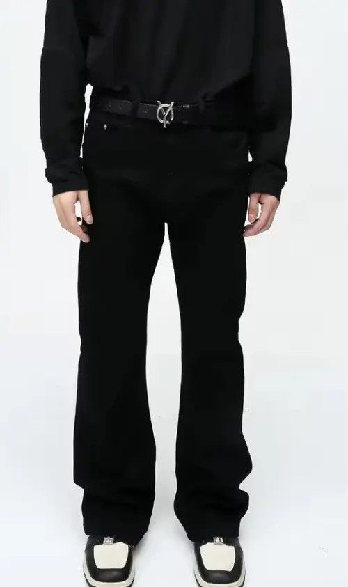 Jean Kawashima x Reika Simple Black Slim Fit Size US 30 / EU 46 - 1 Thumbnail