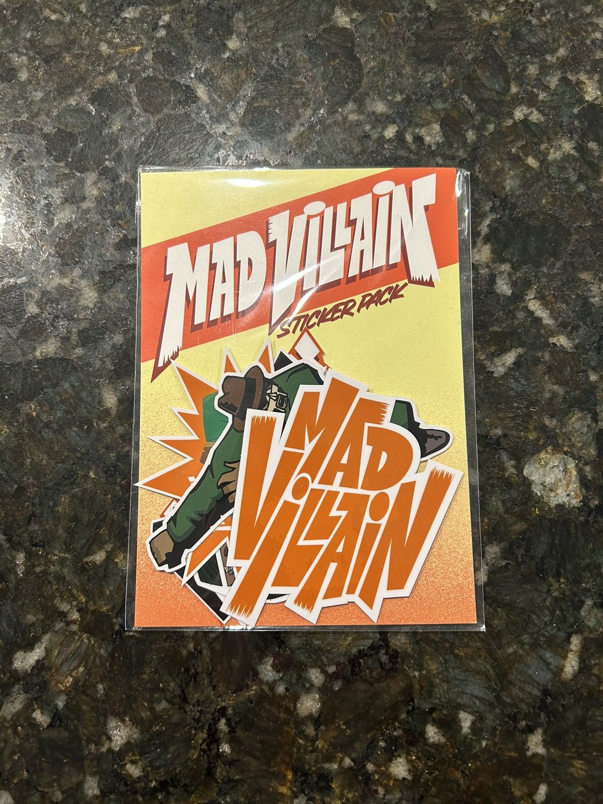 MF Doom MF DOOM X Madvillian sticker pack Size ONE SIZE - 1 Thumbnail