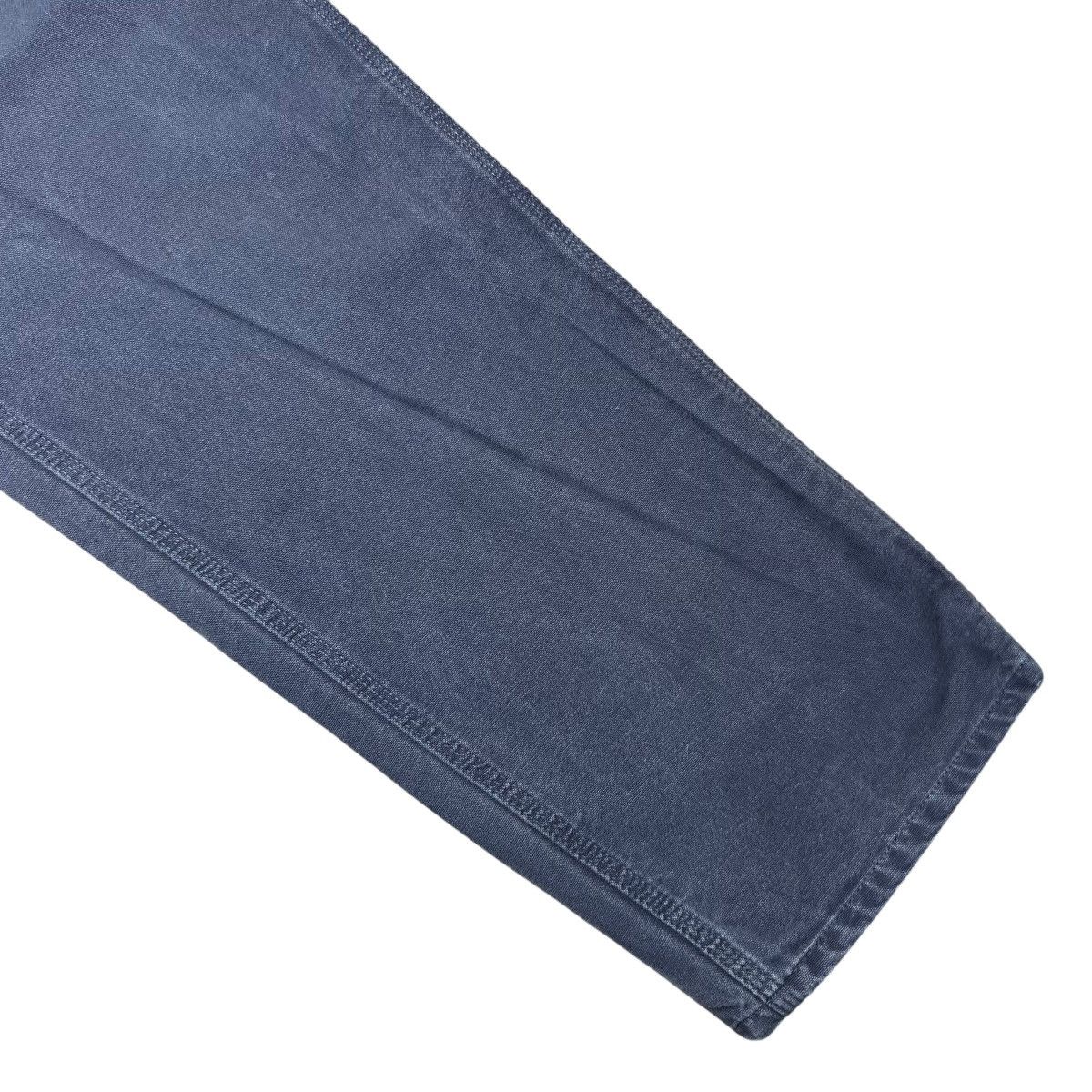 Carhartt × Vintage Vtg 2000s Carhartt Dark Grey Carpenter Canvas Dungaree Pants Size US 35 - 7 Thumbnail