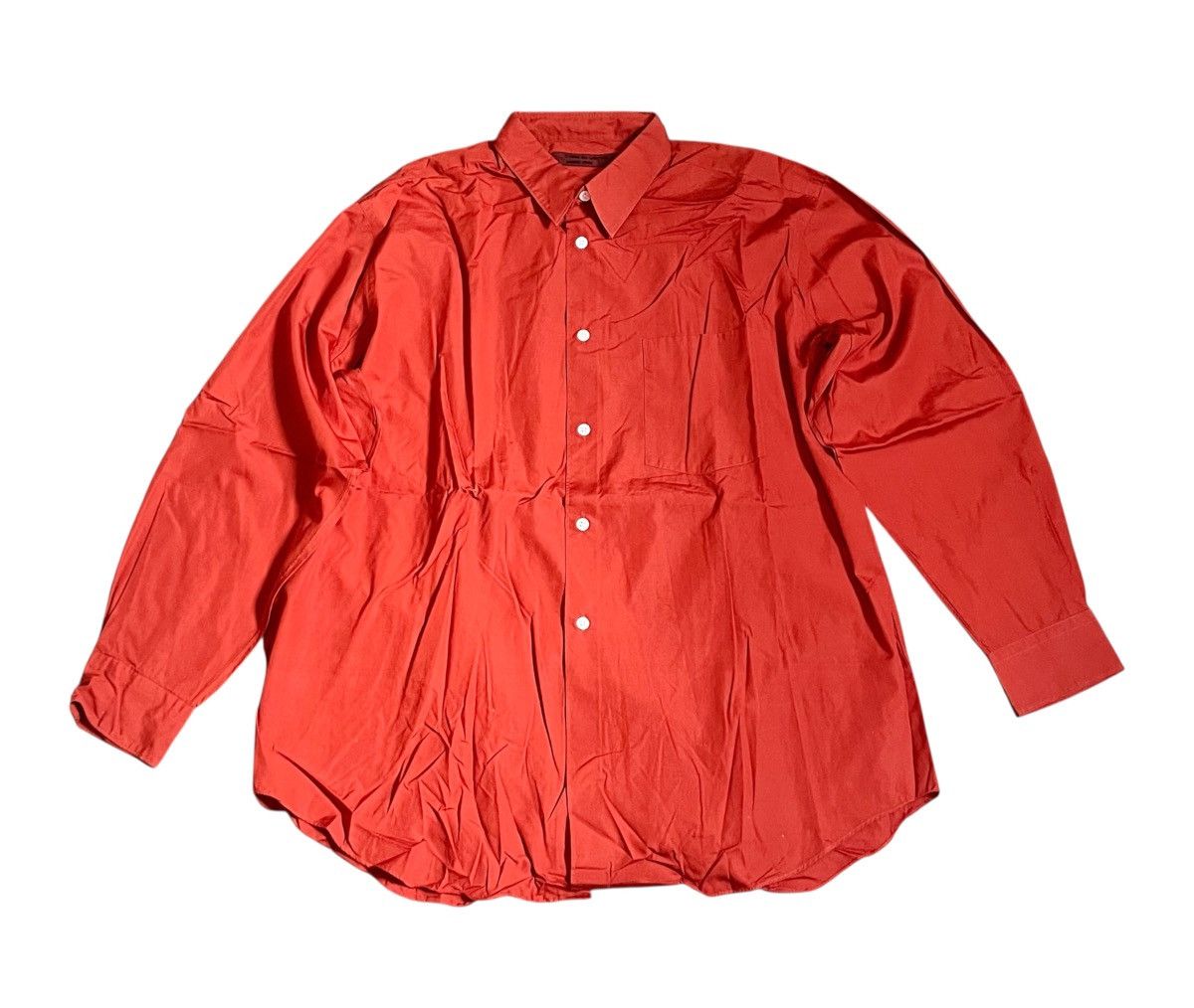 Comme des Garcons Cdg homme deux orange button up shirt Size US XL / EU 56 / 4 - 1 Thumbnail
