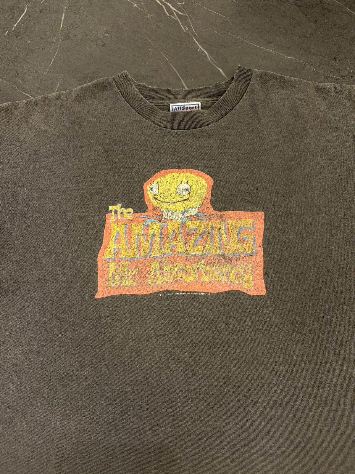 Vintage 2001 Spongebob “Mr. Absorbency” Tee Size US L / EU 52-54 / 3 - 1 Thumbnail