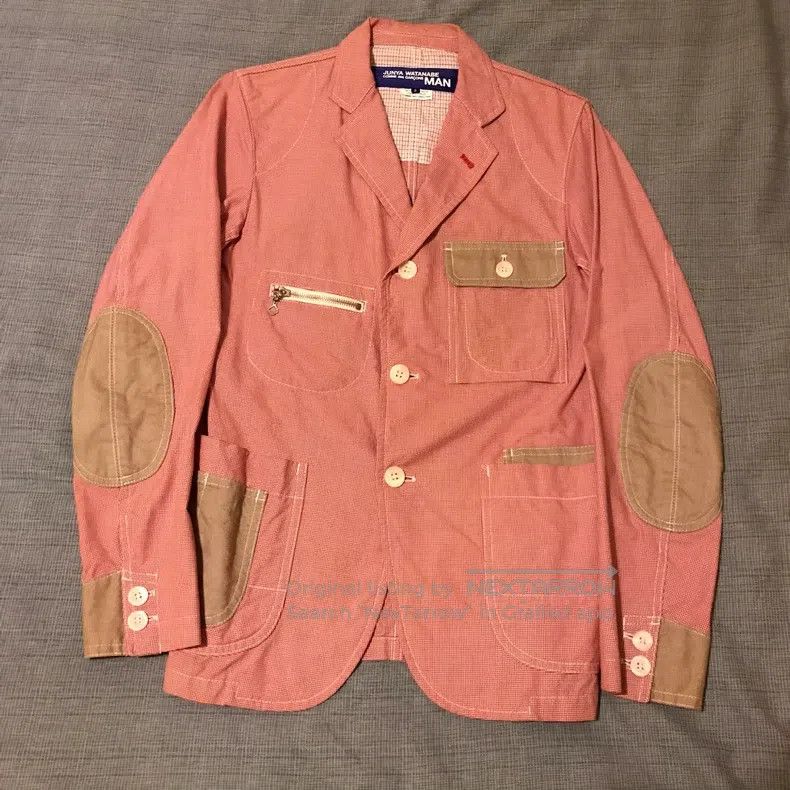 Comme des Garcons Comme Des Garcons Light Pink Work Blazer Size S / US 4 / IT 40 - 1 Thumbnail