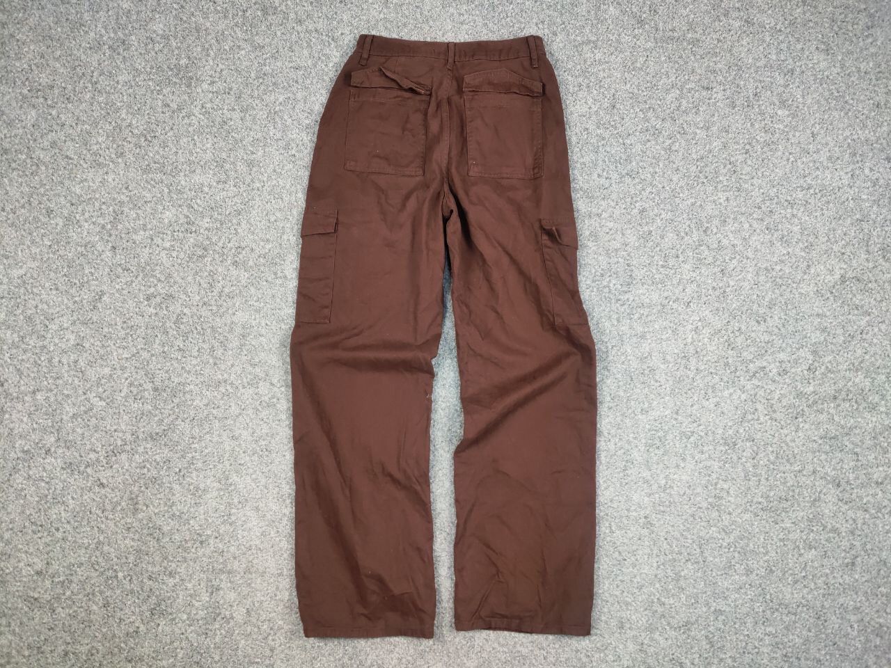 Japanese Brand Vintage 90's Japanese Brown Beggy Cargo Pants Y2K Hype Style Size US 30 / EU 46 - 11 Thumbnail