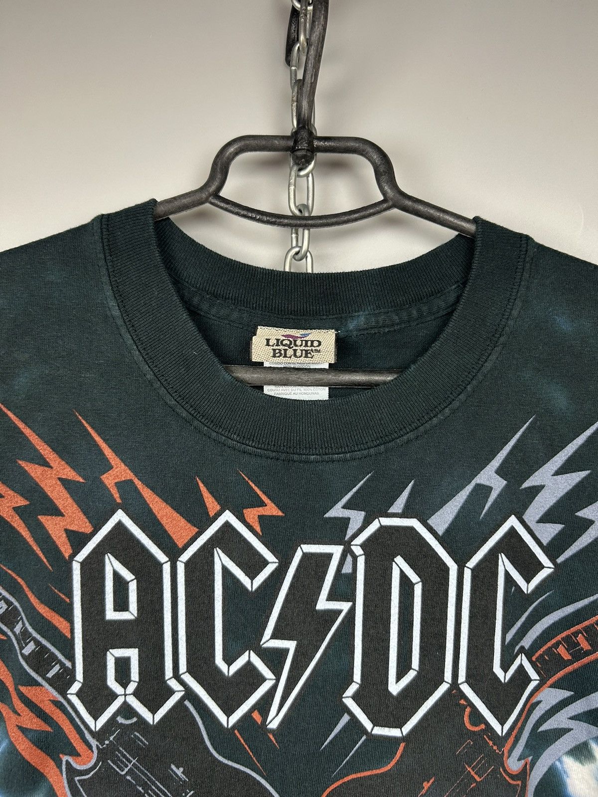 Band Tees Vintage Ac Dc High Voltage Liquid Blue T Shirt Size US L / EU 52-54 / 3 - 2 Thumbnail
