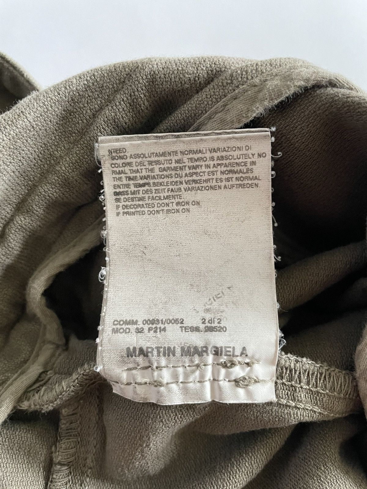 Maison Margiela Martin Margiela FW05 Drawstring Military Pants Size US 30 / EU 46 - 8 Thumbnail