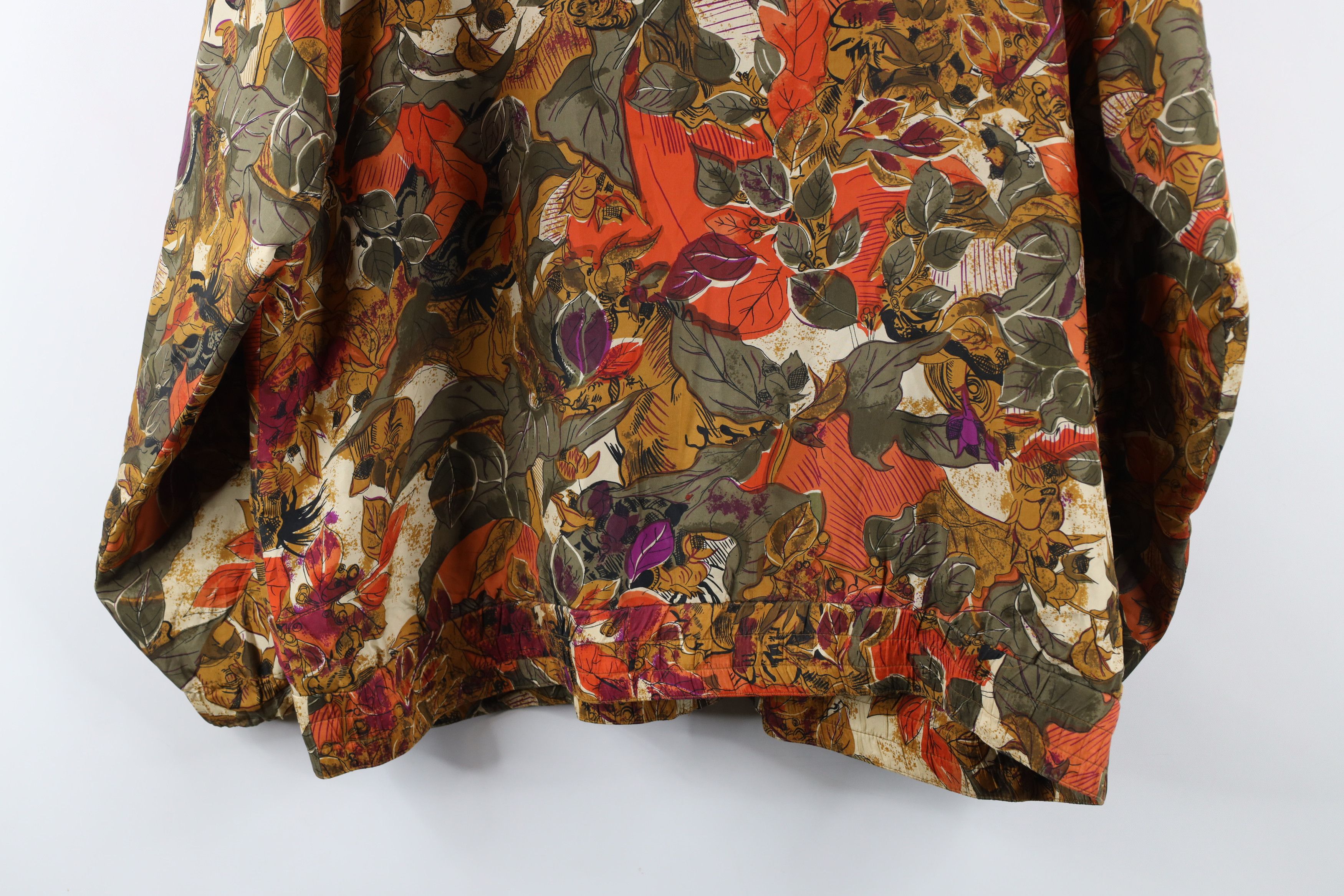 Vintage Vintage 90s Streetwear Flower Full Zip Bomber Jacket Coat Size M / US 6-8 / IT 42-44 - 12 Thumbnail