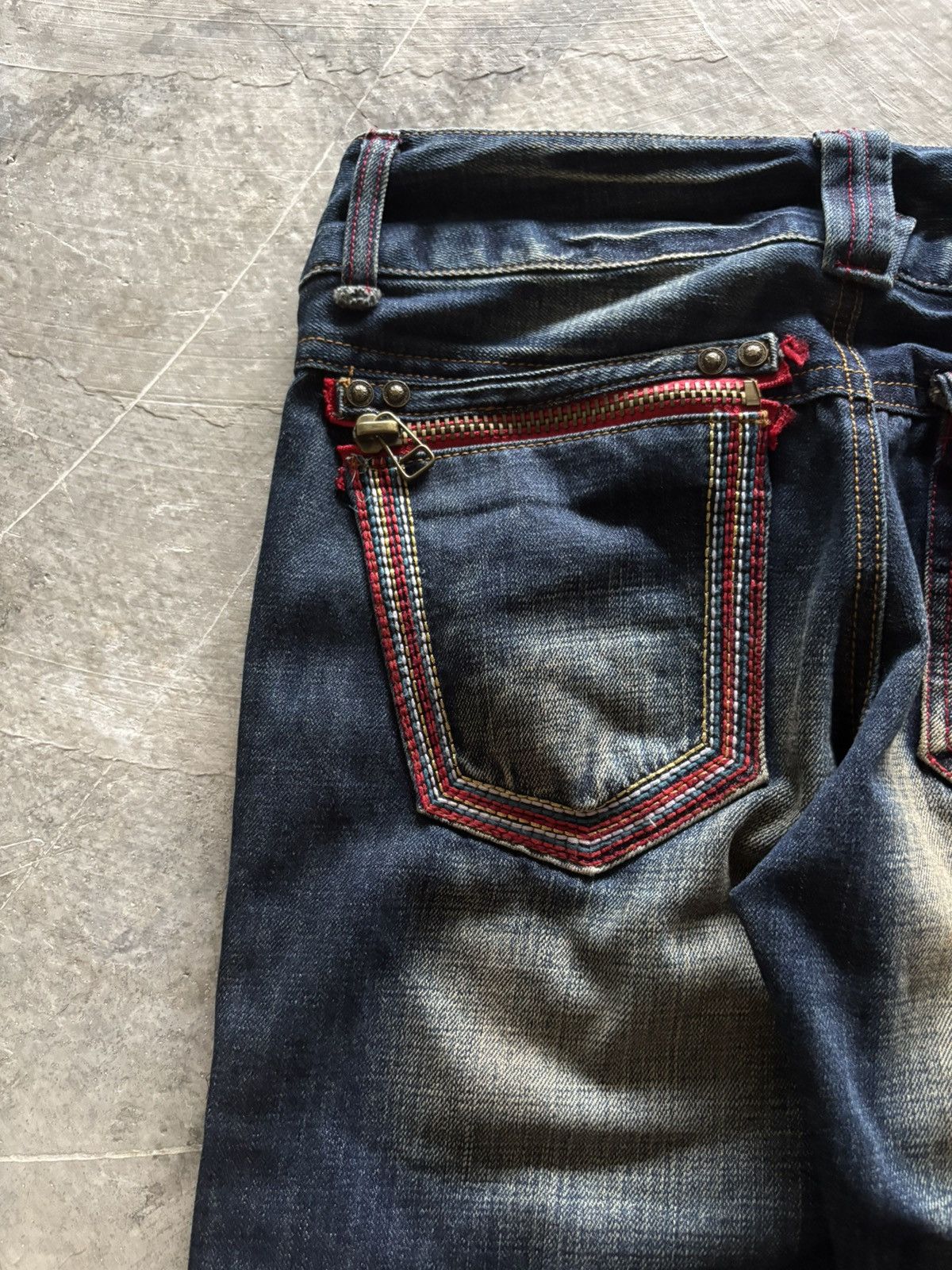 If Six Was Nine flare classical elf japanese mud wash mudmax style rusty Size 30" / US 8 / IT 44 - 12 Thumbnail