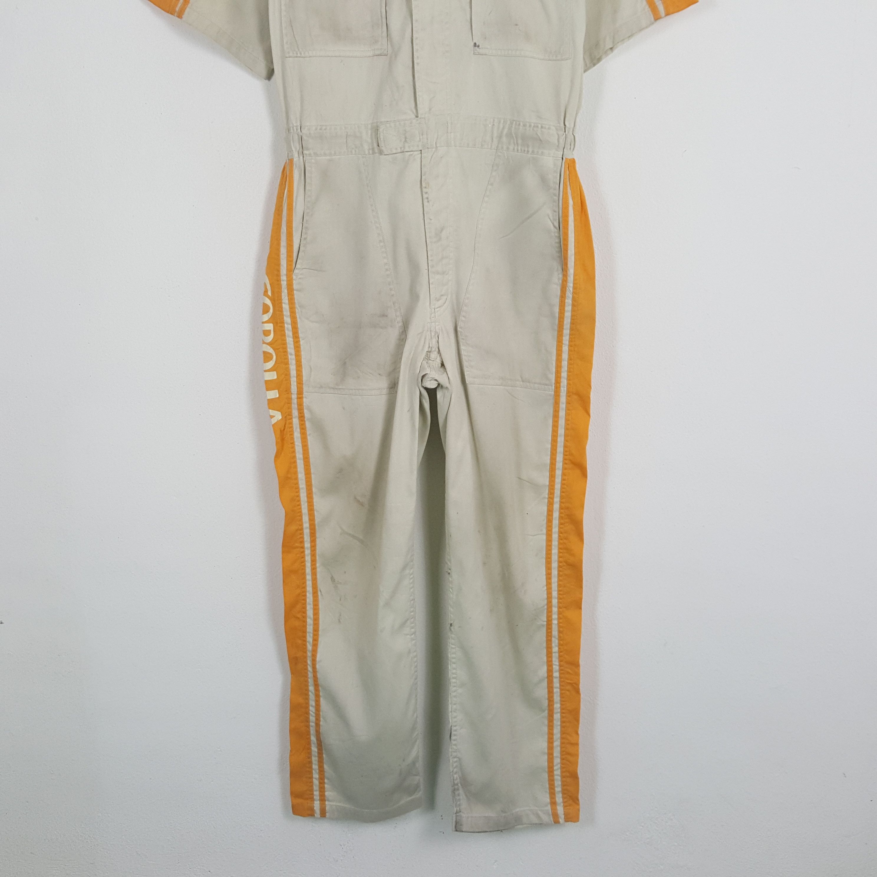 Vintage Vintage TOYOTO TECNO Japanese Racing Team Coverall Jacket Size US L / EU 52-54 / 3 - 6 Thumbnail