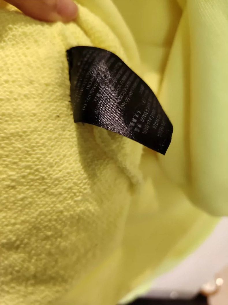 Balenciaga Balenciaga Fluorescent yellow lock hoodie Size US M / EU 48-50 / 2 - 8 Thumbnail