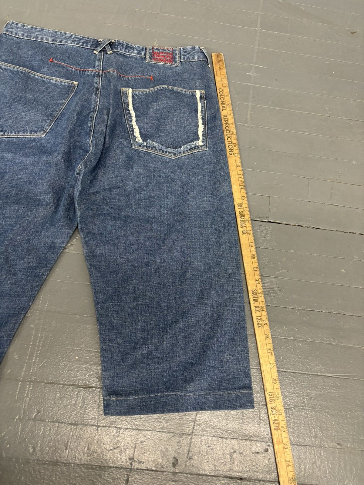 Japanese Brand × Marithe + Francois Girbaud × Vintage Vintage MFG baggy jorts Y2K Size US 38 / EU 54 - 6 Thumbnail