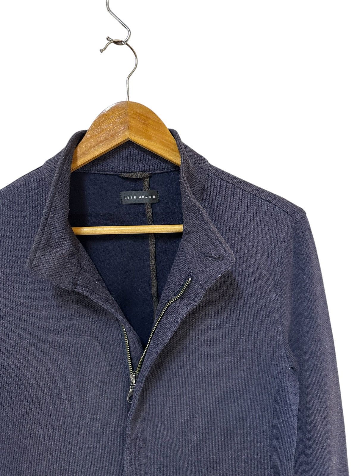 Japanese Brand Vintage Tete Homme Women Jacket Size M / US 6-8 / IT 42-44 - 5 Thumbnail