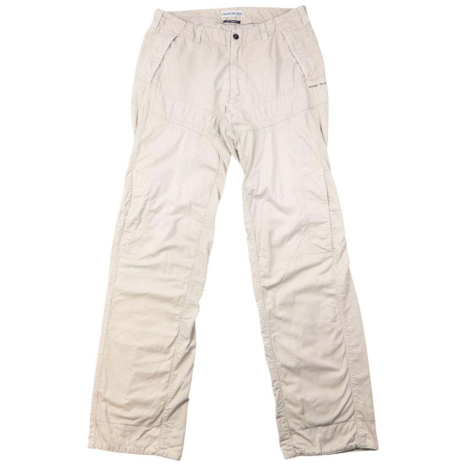 Stone Island Vintage 2002 Stone Island Jet Pants Trousers Size W32 Size US 32 / EU 48 - 1 Thumbnail