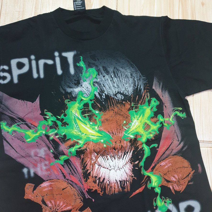 image of Giant x Vintage Spawn Spirit Warrior Vintage Shirt in Black, Men's (Size XL)